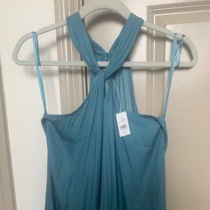 LOFT XS NWT KNOT HIGH-NECK CAMI